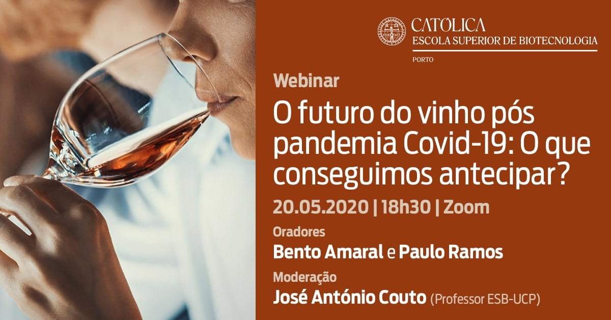 Webinar futuro do setor do vinho pós covid-19